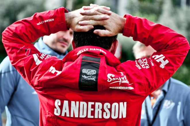 Team Sanya skipper Mike Sanderson © Tim Stonton/Volvo Ocean Race